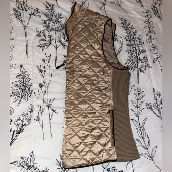 Rafaella Tan/Brown Fall Vest - Picture 6 of 6